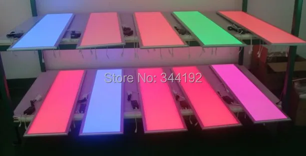 Высокое качество rgb Цвет 300x1200 мм 36 Вт LED Панель свет с 24key Дистанционное управление AC85-265V Хорошо светодиодный чипы