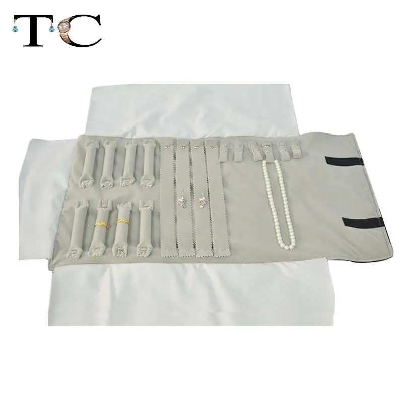 Органайзер для хранения ювелирных изделий в рулоне | Украшения и аксессуары