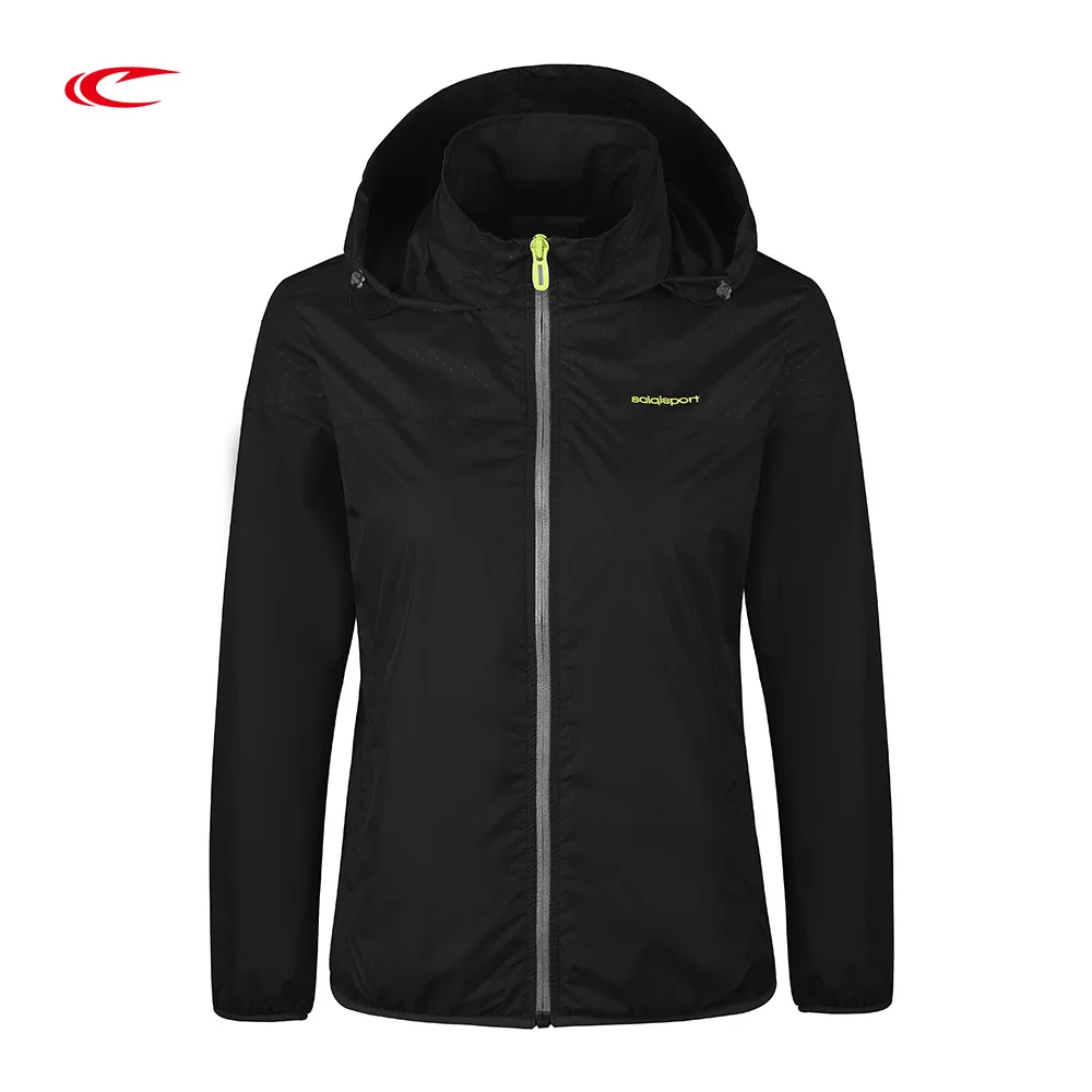 Женская спортивная куртка SAIQI водонепроницаемая Весенняя на молнии большие