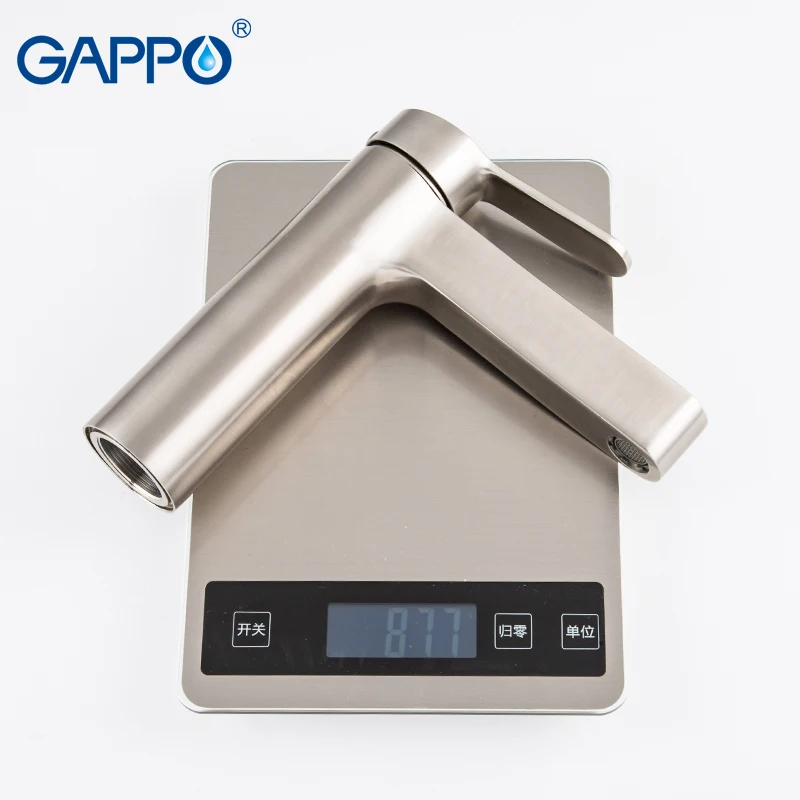 GAPPO смеситель для раковины из нержавеющей стали ванной комнаты кран