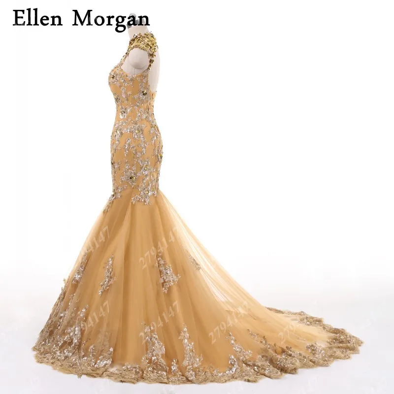 Женское вечернее платье синее кружевное с высоким воротом 2019|high neck evening dress|evening