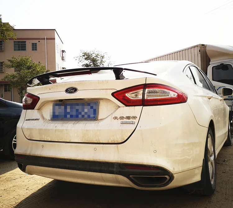 For Ford Mondeo Spoiler 2013/2014/2015/2016/2017 High Quality ABS Material Car Rear Wing Primer Color Decoration | Автомобили и
