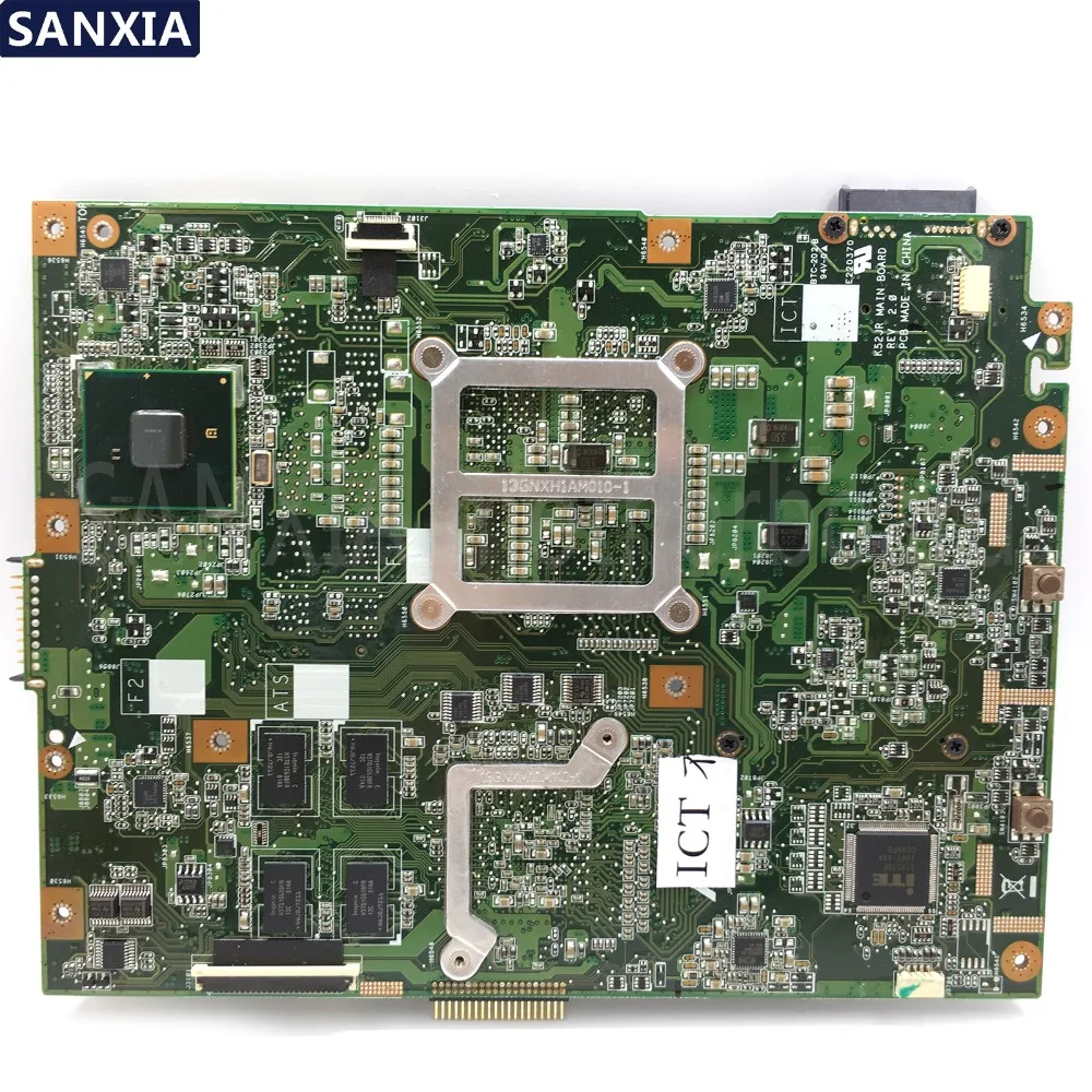 KEFU K52JR материнская плата для ноутбука ASUS K52JR K52JT K52JC тестовая оригинальная материнская плата HM55