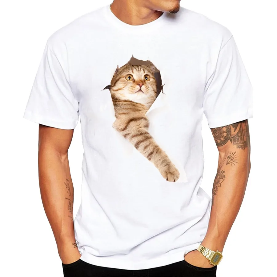 2018 Лидер продаж забавная Мужская футболка с принтом французского бульдога 3D