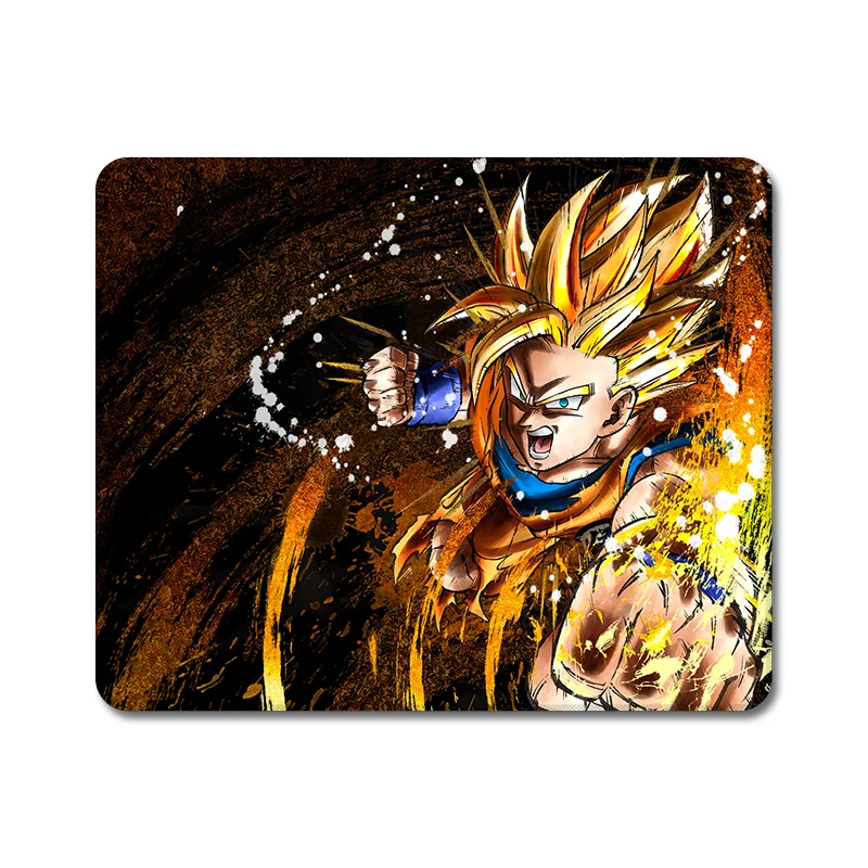 Драконий жемчуг Goku Comics аниме натуральный резиновый коврик для мыши ноутбука