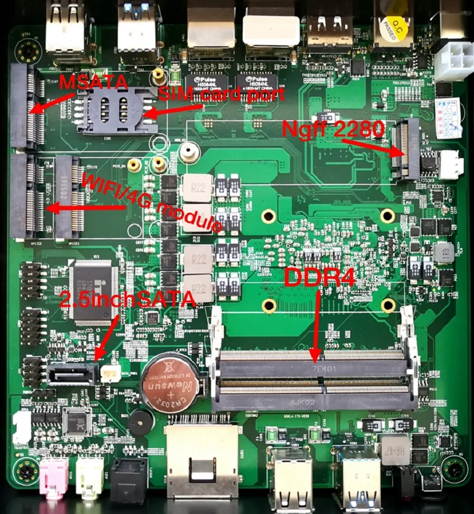 7-го поколения Intel Core i7 7560U причастником новейший Kaby Lake Win10 мини-ПК макс. 3,8 ГГц безвентиляторный Nuc HTPC Intel HD graphics 640 4K tv Box