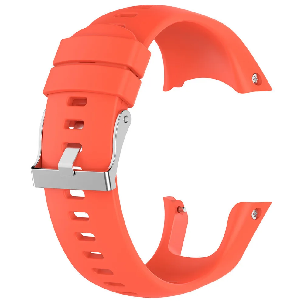 Orange Red Новинка, сменный силиконовый ремешок для часов SUUNTO Spartan, тренировочный, наручные, спортивные часы с инструментами - Цвет: Orange Red