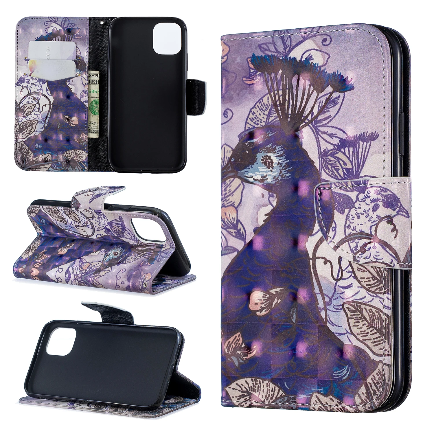 Цветной кожаный чехол для iphone 6 6p 6s 6sp 7 8 7P 8P и X XS Max XR|Чехлы-книжки| |