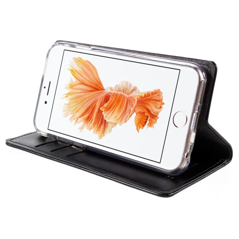 GOOSPERY для iPhone6 6s случае принципиально Кожа Flip Cover Blue Moon Wallet подставкой телефон