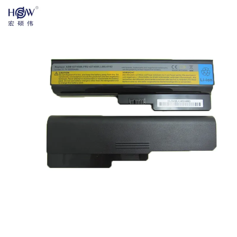HSW Аккумулятор для ноутбука LENOVO a 3000 G430 G450 G455A G530 G550 G555 L08O6C02 L08S6C02 LO806D01 L08L6C02 L08L6Y02 bateria