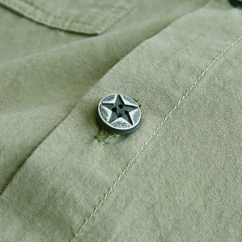 Новая однотонная хлопковая рубашка ActhInK для больших мальчиков с карманами