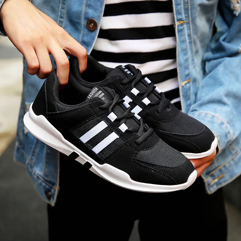 OLOMM2019 Fashion Sneakers New Autumn Trend Runway Casual Shoes Lightweight Breathable Summer Men Korean Footwear | Обувь