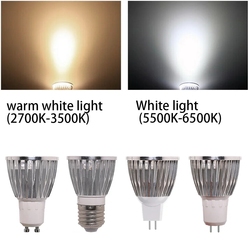 Gu10 E27 Mr16 лампада Led 5 Вт точечная лампочка Ac85 265v прожектор теплый белый холодный