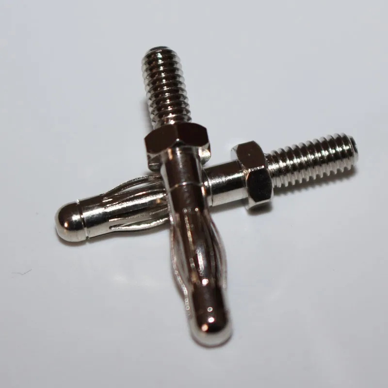 10 шт. резьба 4 мм банановый штекер для крепления панели M4 болт установленный