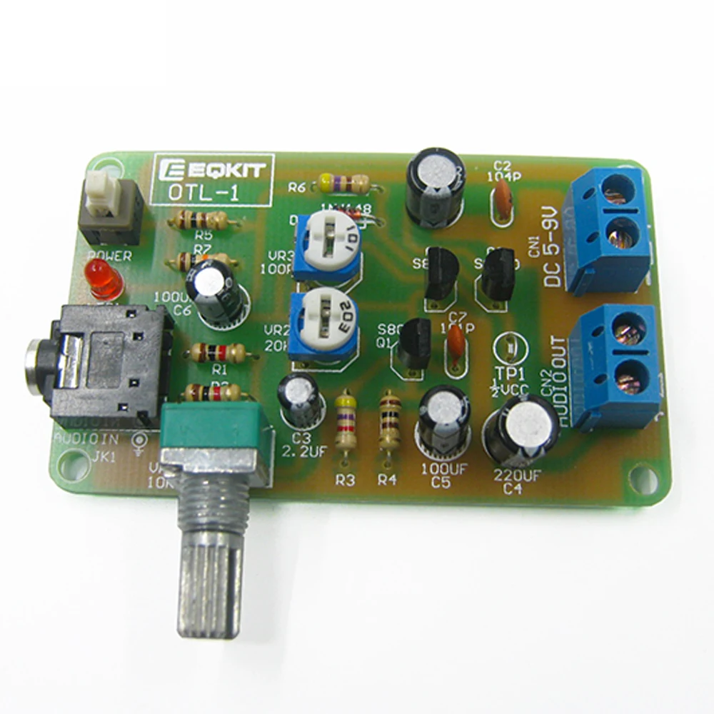 OTL-1 усилитель мощности цепи DIY Kit Высокая чувствительность OTL дискретные