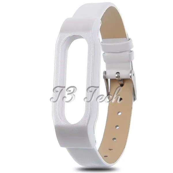 В наличии Xiaomi Mi группа кожаный MiBand браслет анти потерянный дизайн ремешок для