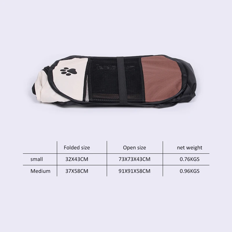 Переносная Складная Клетка для собак палатка домашних животных манеж и кошек