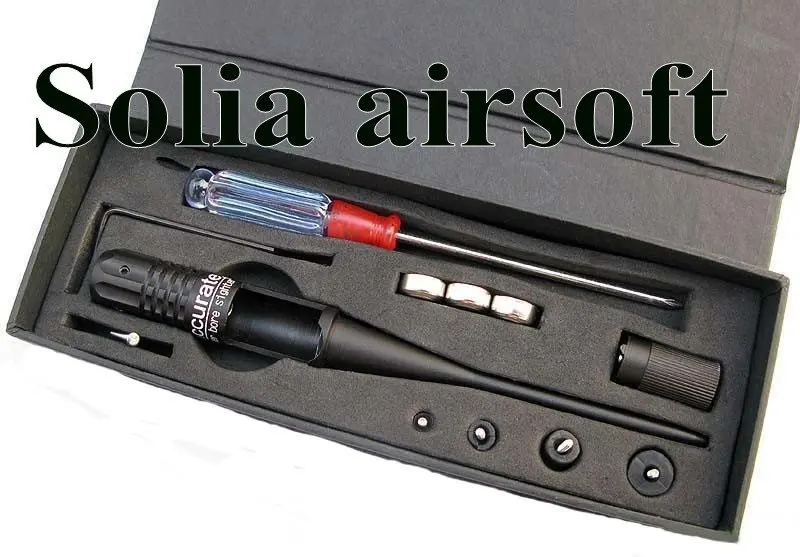 

High Quality Tactical Red Laser Bore Sighter .22 to .50 Caliber Hunting Boresighter Rifle Scope