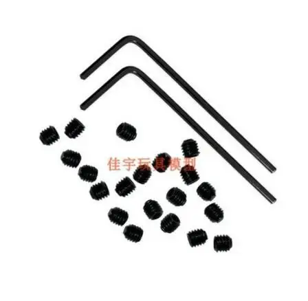 screw set Fayee FY004 FY004A M977 1/16 6WD RC автомобильные запчасти мотор сервопривод шина холст металлический приводной вал ось пульт дистанционного управления приемник - Цвет: screw set