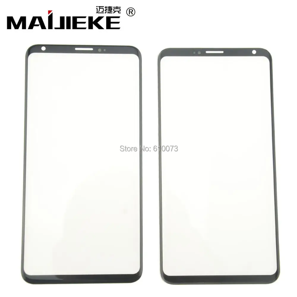 1X maijieke передняя панель внешнее стекло для объектива Замена LG V30 сенсорная черный