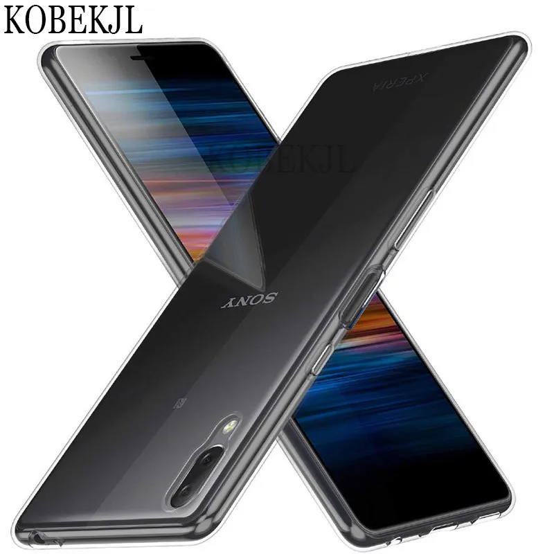 Чехол для Sony Xperia L3 чехол Мягкая силиконовая прозрачная задняя крышка телефона L 3