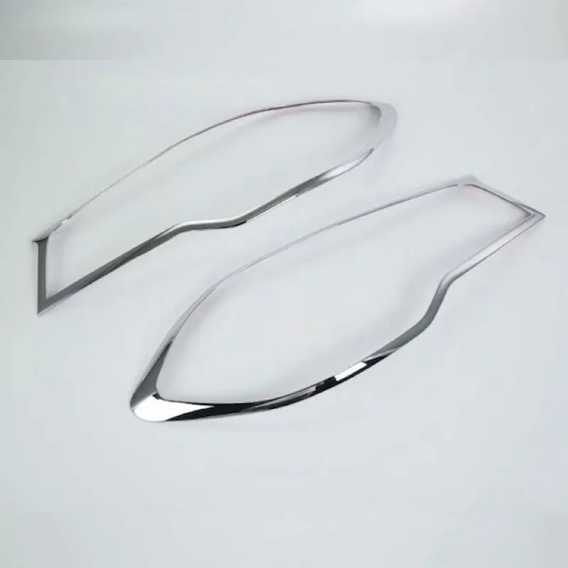 

For Suzuki SX4 S-Cross 2017 2018 HeadLights Cover Head Light Lamp Panel Frame Trim ABS Chrome Car-Styling Accessories