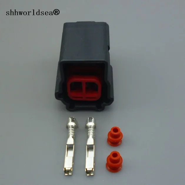 Shhworldsea 2 pin 1 5 мм 3U2Z 14S411 EKB автомобильный водонепроницаемый разъем для DODGE Air temp