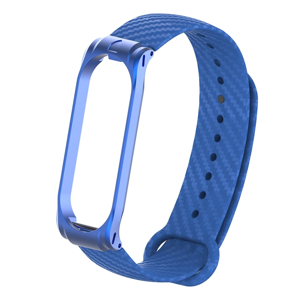 Hangrui ремешок из углеродного волокна для mi band 4 аксессуары для смарт-браслета Замена спортивных часов для xiaomi mi band 3 для женщин и мужчин