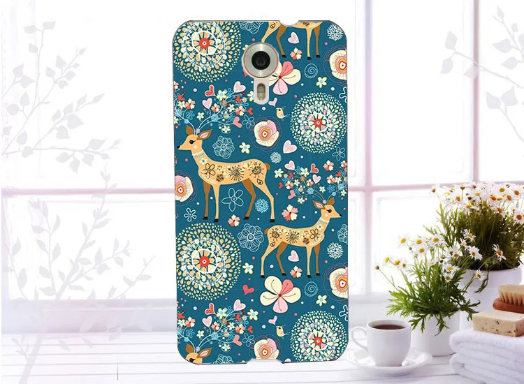 For Wileyfox Swift Cute Cartoon Flowers Animals Skin Printed SOFT TPU Case Back Cover Phone | Мобильные телефоны и