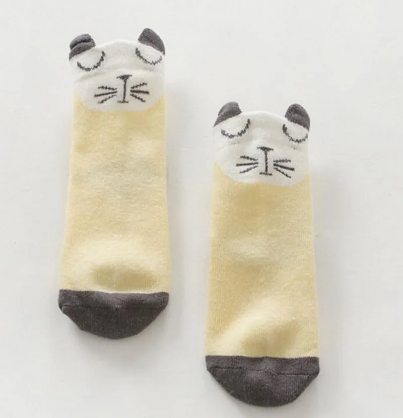 Весенние детские носки разные Асимметричные Нескользящие короткие для