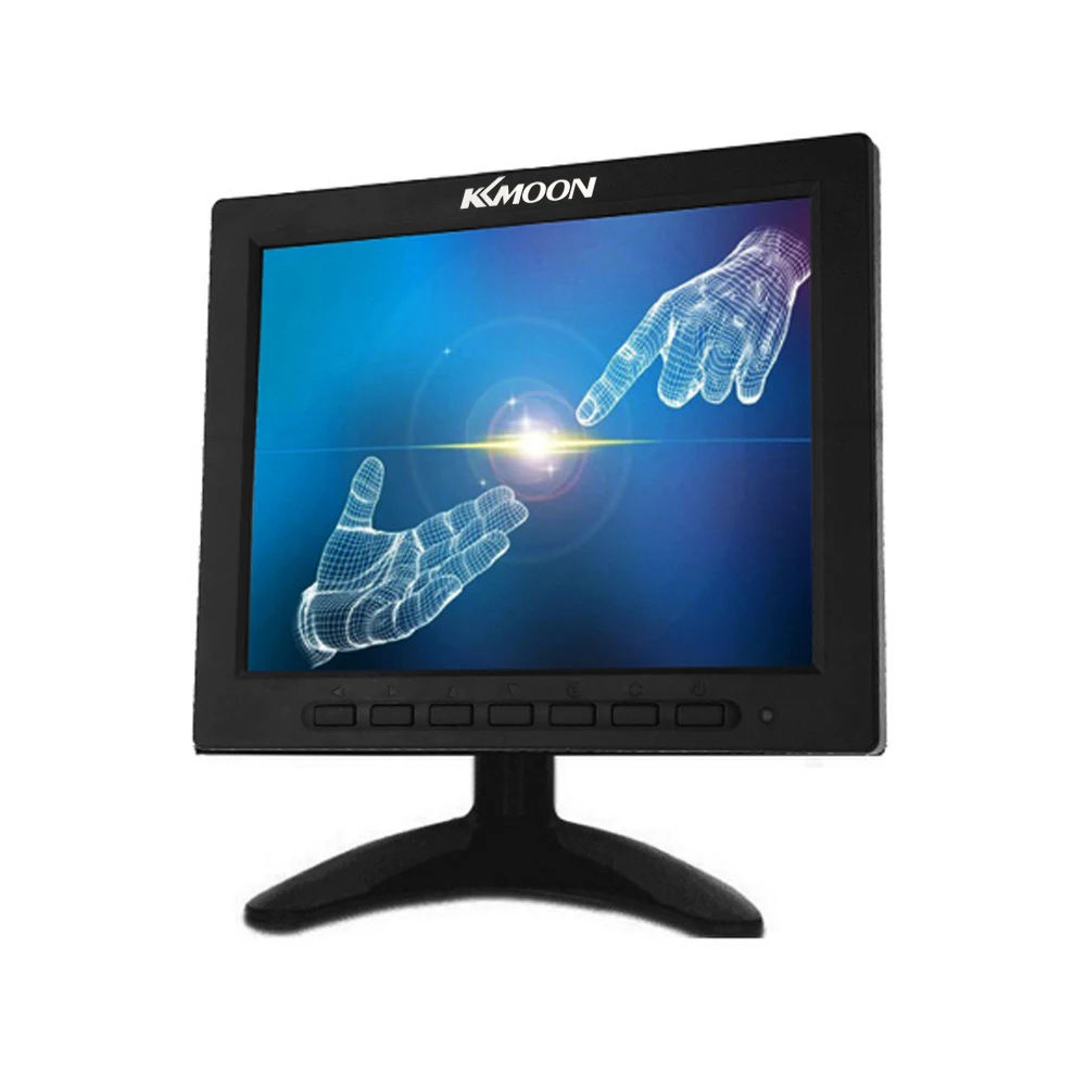 8 &quotTFT LCD цветной видео монитор экран VGA BNC AV вход для ПК CCTV безопасности пульт и