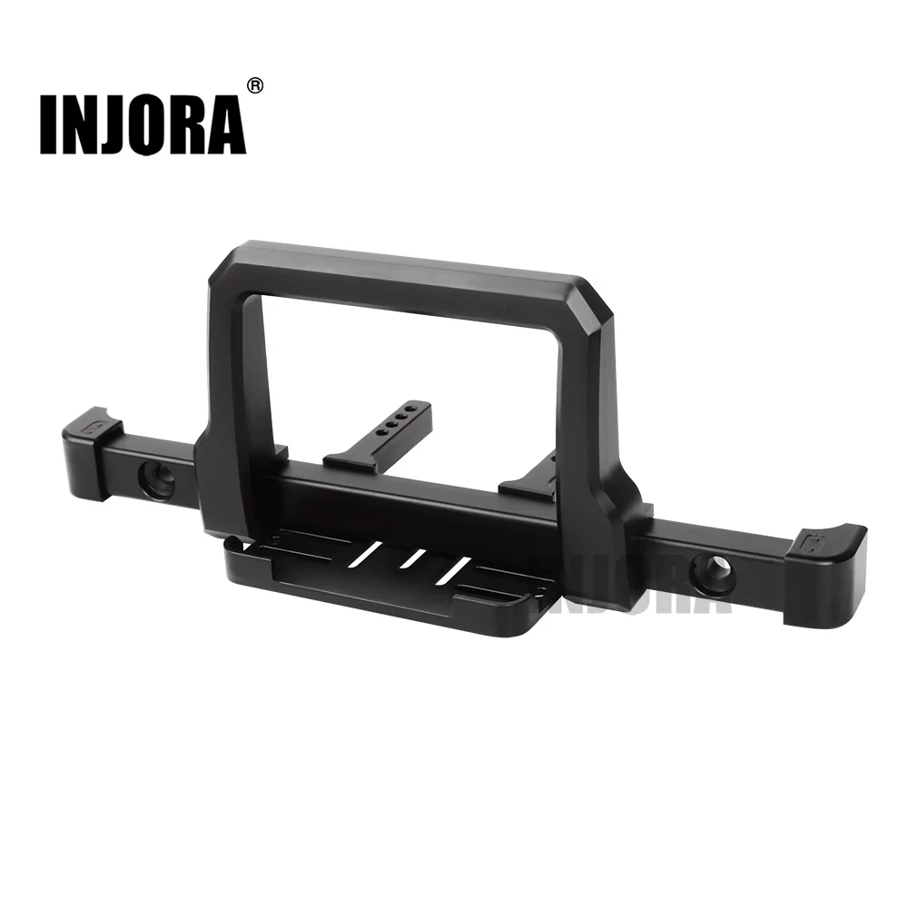 INJORA RC автомобиль TRX4 классический металлический передний бампер для 1/10 RC Гусеничный Traxxas TRX-4 Запчасти для обновления
