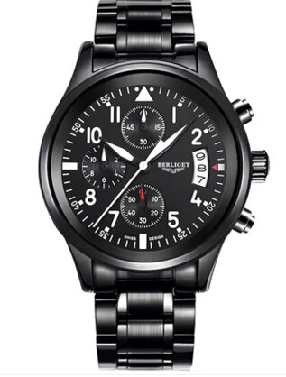 Часы хронограф мужские стальные 50 м|watch men|watch men watchwatch watch |