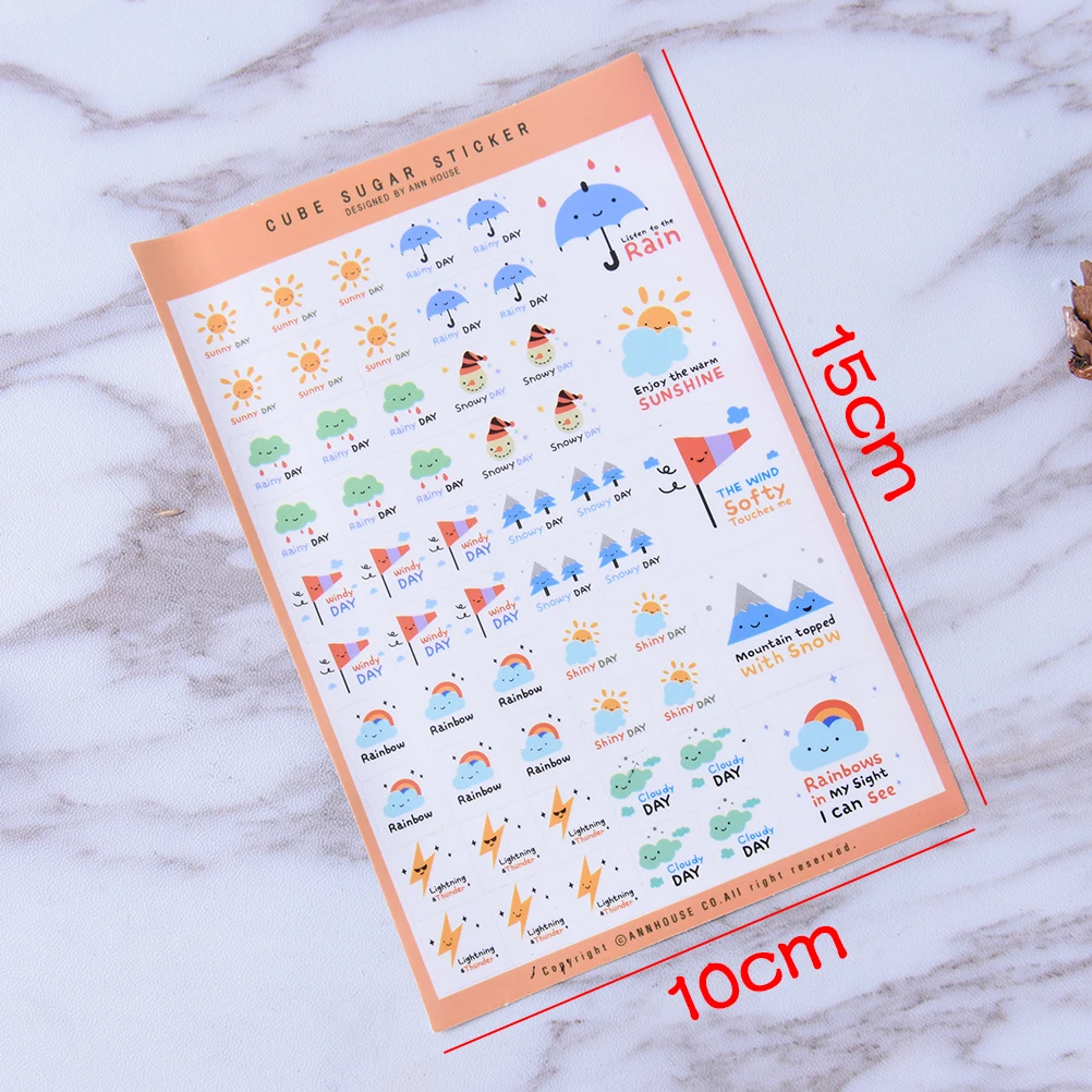 5 шт./компл. прозрачные корейские ПВХ наклейки в виде снежинок для скрапбукинга