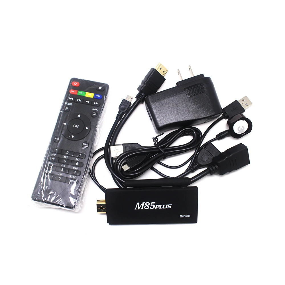 Vmade M85 PLUS tv Stick 1 ГБ 8 ГБ Android tv Box беспроводной wifi Android dongle мини ПК Восьмиядерный Amlogic S905X Smart tv BOX