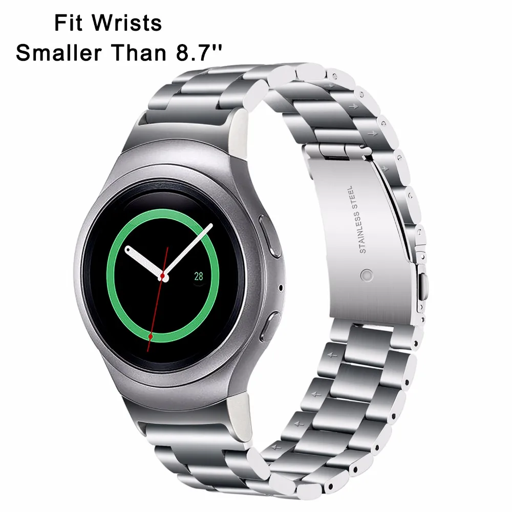 Ремешок для часов из нержавеющей стали 316L + Адаптеры инструмент Samsung Gear S2 SM R720 / R730