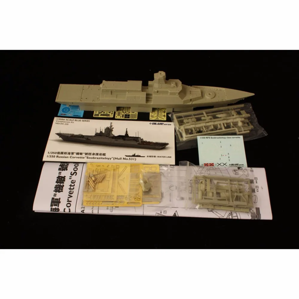 OHS оранжевый Hobby N03041320 1/350 русский Corvette Soobrazitelnyy Hull No 531 шкала сборки военный корабль