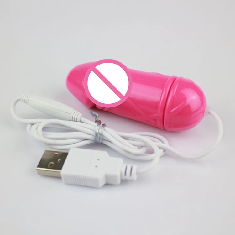 10 шт./лот оптовая продажа розовый черный Мини USB фаллоимитатор Яйцо вибратор