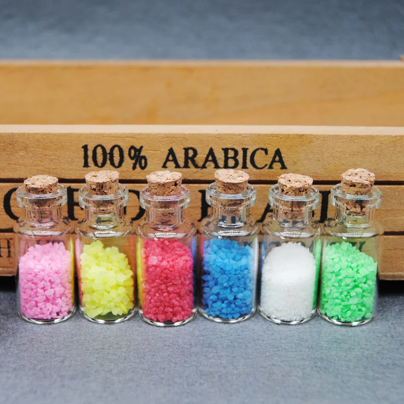 Скальная пыль/Сказочный песок камень материал для стеклянной флакона стеклянная