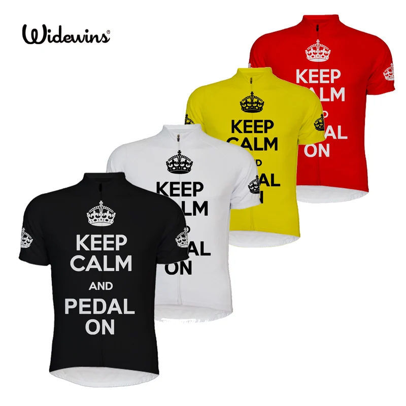 Спортивная одежда для велоспорта KEEP CALM AND PEDAL ON Sportwear pro летняя удобные мужские