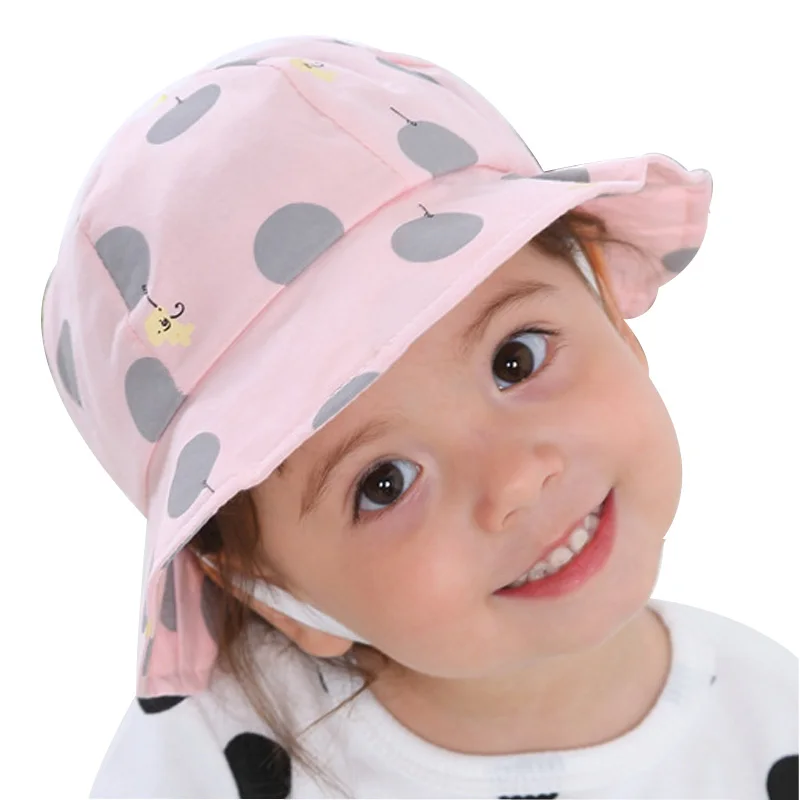 Детская Панама для девочек пляжная шляпа от солнца рыбалки детей 3-36 месяцев |