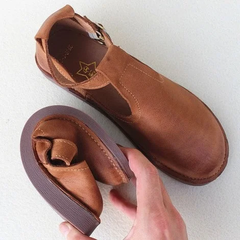 Careaymade-Retro of literature and art first-class leather shoes,all-leather pure hand-made casual women's single shoes,sandals