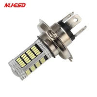 10pcs h4 led car fog light bulb drl driving lamp 4014 92smd auto replacement daytime running light led lamp high power