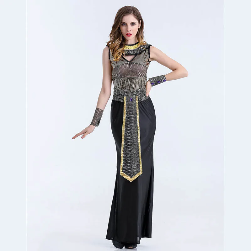 Женский костюм на Хэллоуин Dark QueenHalloween черный королевы размер M L XL|queen costume women|cosplay