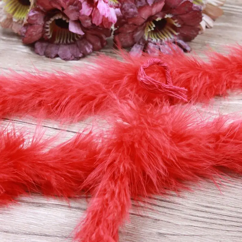 1 шт. 10 г 2 ярдов/длина пушистое перо боа супер качество из перьев марабу вечерние