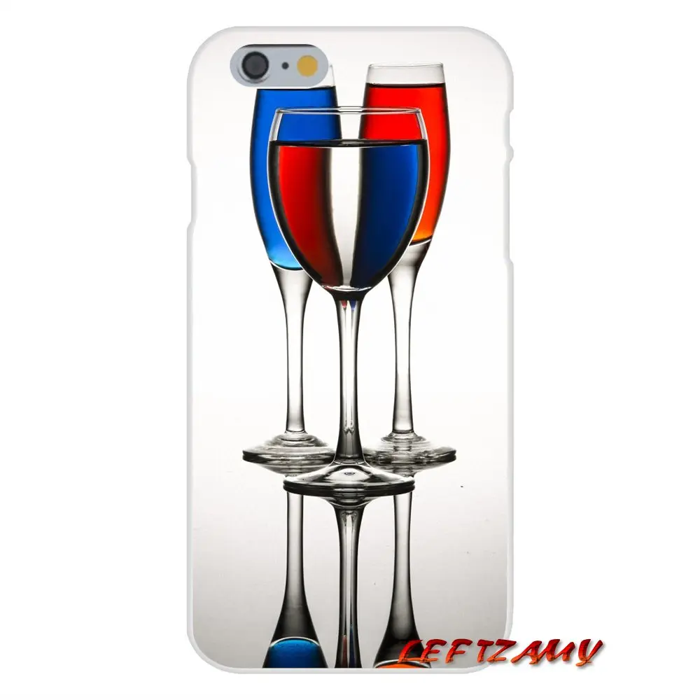 Стекло красного вина для Samsung Galaxy S3 S4 S5 MINI S6 S7 edge S8 S9 Plus Note 2 3 4 5 8 аксессуары чехлы