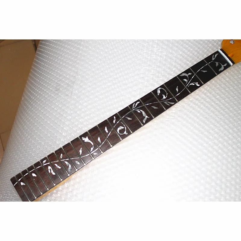 Disado 21 22 лада Кленовая электрическая гитара Шейная подставка из розового дерева