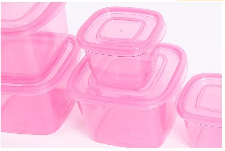 5 в 1 мультяшная пластиковая коробка с дораэмоном, PP Bento, лучшая коробка для путешествий, дома, кухни, свежая коробка для хранения фруктов