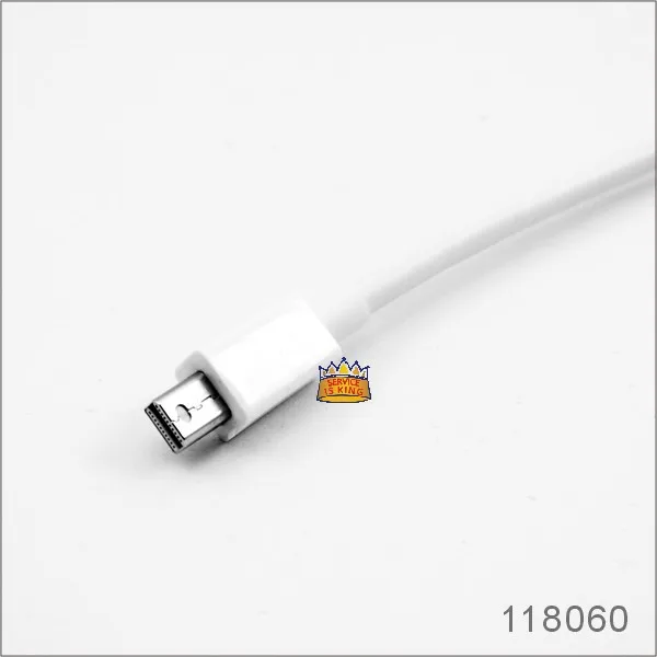 50 шт./лот молнии мини-displayport мини-порт дисплея мини-дп в DVI адаптер конвертер