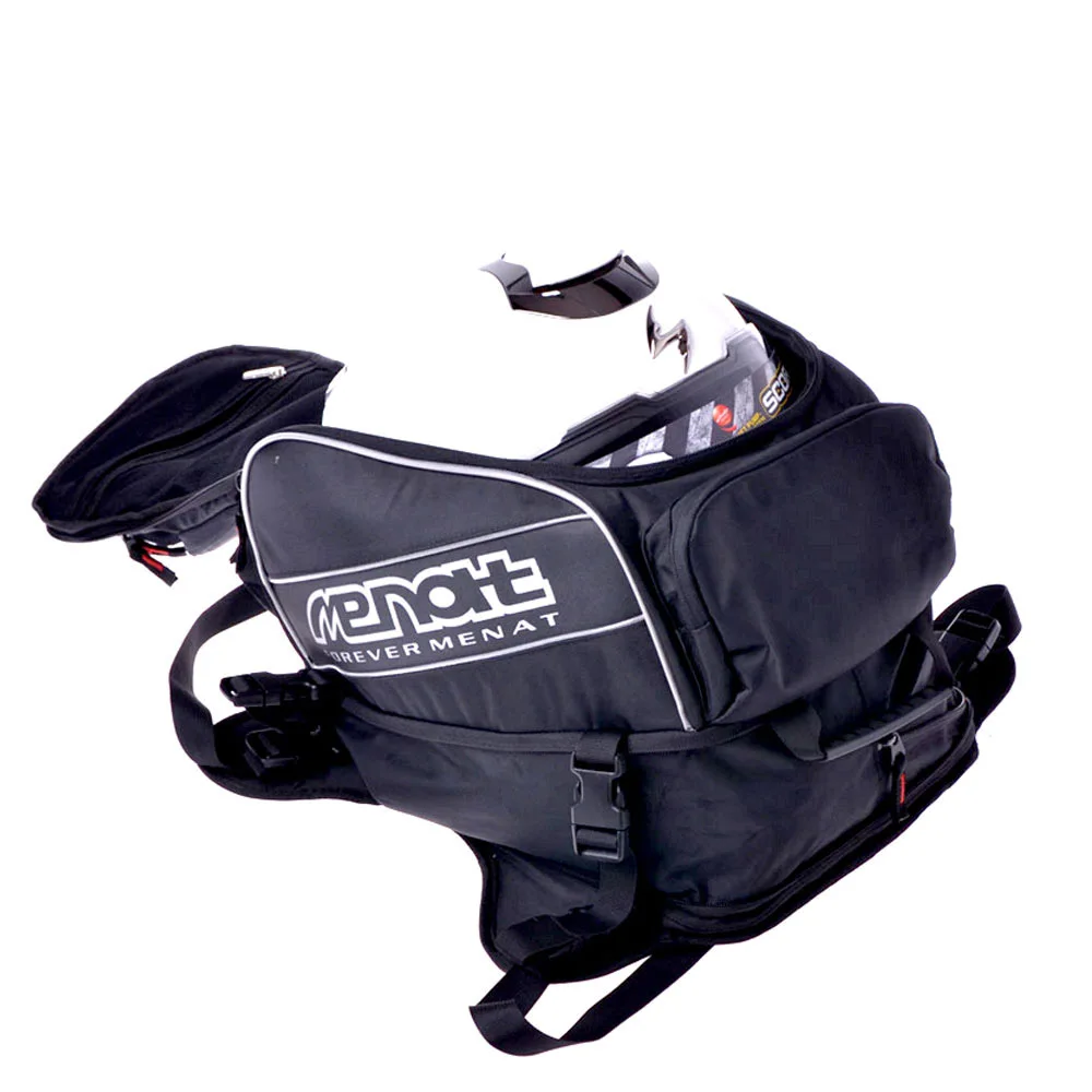 

Motorcycle Tank Bag Waterproof Multi-function Motorcycle Backpack with Magnetic Fixed Straps Backpack Tank Bag